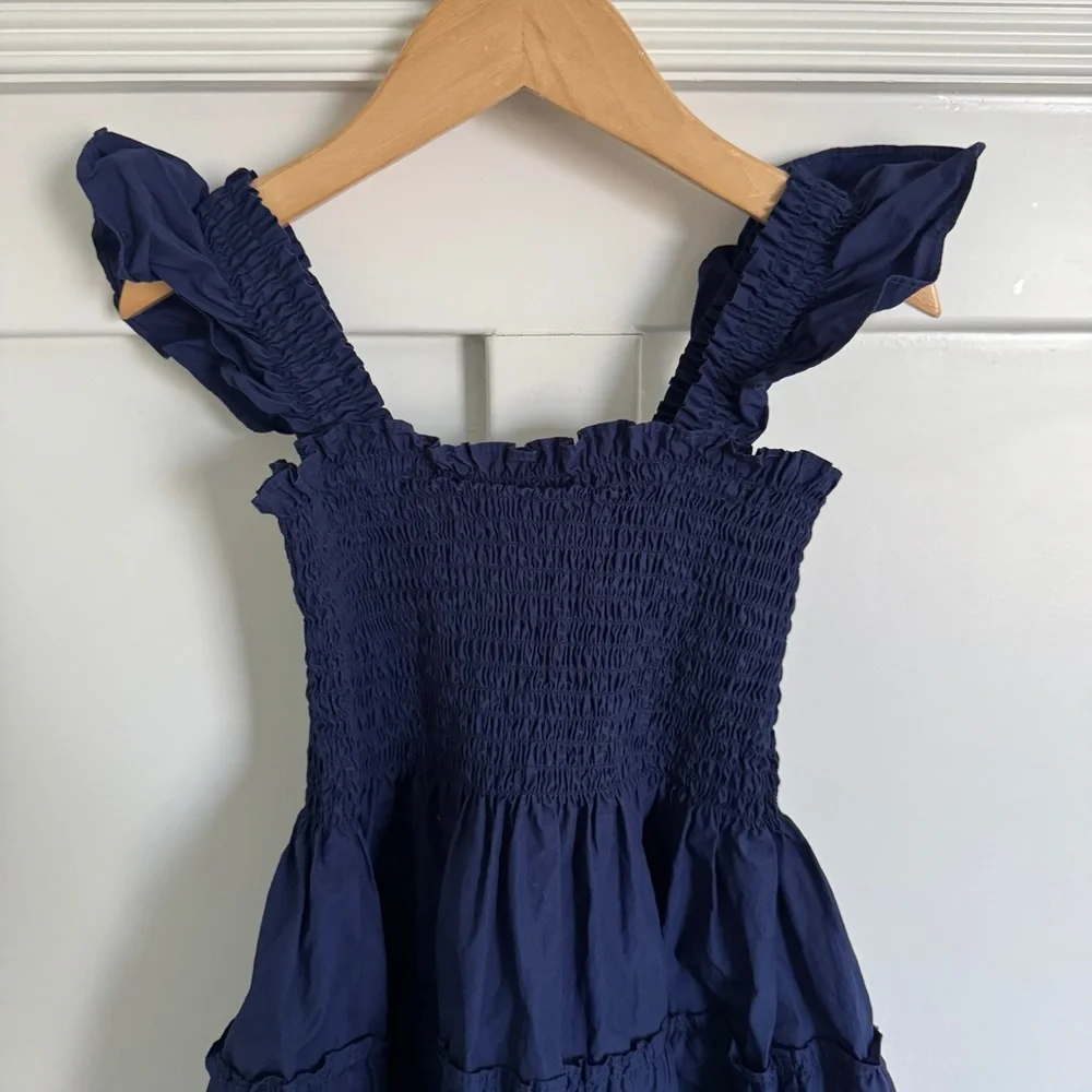 Hill House Navy Ellie Nap Dress - Size 7/8 - Picture 2 of 8